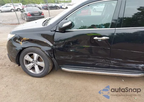 2012 Acura Mdx Technology Package из США, поврежденный, VIN 2HNYD2H43CH500531